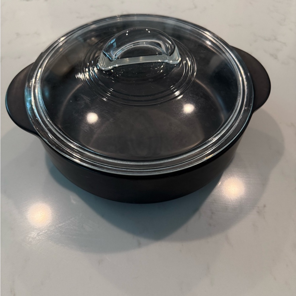 Pampered Chef Black and Gray Cookware Set Rockcrock